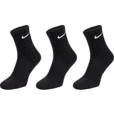 Nike EVERYDAY CUSH CREW 3PR U Čarape, crna, veličina