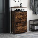Ormarić za cipele boja hrasta 60x34x112 cm konstruirano drvo | shoptok.hr