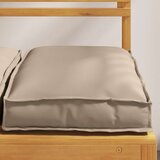 Vanjski jastučić Set od 4 Taupe Poliester 40 x 40 x 8 cm | shoptok.hr