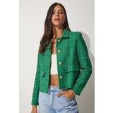 Happiness İstanbul Jacket - Green - Regular fit Cene