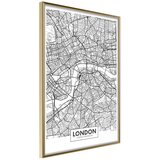  Poster - City Map: London 30x45 | shoptok.hr