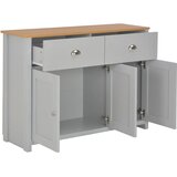  Komoda siva 112 x 35 x 81 cm | Eponuda.com