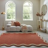 Flair Rugs Ročno tkana preproga iz mešanice volne v barvi terakote 200x290 cm Rivo Wool – | Shoptok.si
