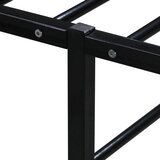  Okvir za krevet crni metalni 140 x 200 cm | shoptok.hr