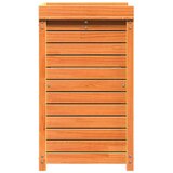 vidaXL Miza za sajenje s policami rjava 82,5x50x86,5 cm trdna borovina | Shoptok.si
