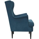  Fotelja Plava Baršun | shoptok.hr