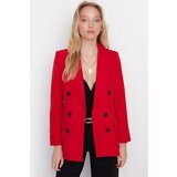 Trendyol Red Blazer Jacket Cene