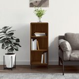  Komoda boja smeđeg hrasta 34,5x32,5x90 cm od konstruiranog drva | shoptok.hr