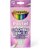 Crayola Crayola: Set 12 barvnih svinčnikov v pastelnih barvah | Shoptok.si