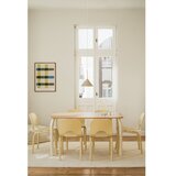 noo.ma Blagovaonski stol s pločom stola u dekoru hrasta 80x140 cm Meko – | shoptok.hr