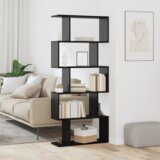 vidaXL Knjižna omara Rjava 70 x 24 x 161 cm Konstruiran les | Shoptok.si
