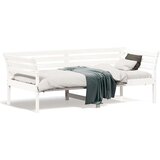  Dnevni ležaj bijeli 75x190 cm od masivne borovine | shoptok.hr