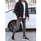 DStreet Black reversible men's jacket TX4298 | shoptok.hr