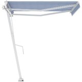  Prostostoječa avtomatska tenda 300x250 cm modra/bela, (20728724) | Shoptok.si
