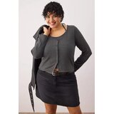 Trendyol Ženska bluza Tbbaw26Af00085, Antracit | Eponuda.com