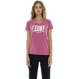 Leone 1947 Majice s kratkimi rokavi Woman T-Shirt Short Sleeves Never Without Rožnata | Shoptok.si