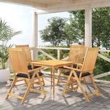  Jastuci za stolice 4 kom crni karirani 40x40x7 cm od tkanine | shoptok.hr