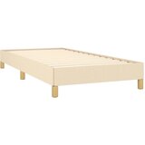 Okvir za krevet bez madraca krem 100 x 200 cm od tkanine | shoptok.hr