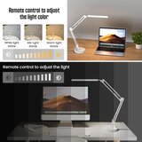 SKYLEO LED namizna svetilka z nastavljivo svetlostjo in sponko | Shoptok.si