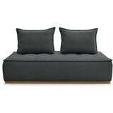 Bobochic Paris Tamno siva sofa od bouclé tkanine 175 cm Elisa – | shoptok.hr