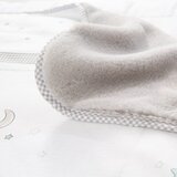 Roba Bela/siva otroška odeja iz mikropliša 80x80 cm Sternenzauber – | Shoptok.si