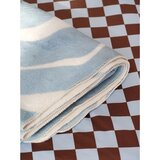 noo.ma Modro-kremno bela odeja 150x200 cm Felu – | Shoptok.si