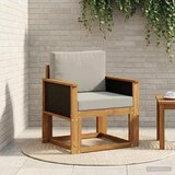  Srednji zunanji kavč Masiven les akacije Naravna, (5000271900) | Shoptok.si