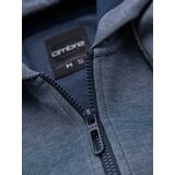 Ombre Men's soft-textured hooded sweatshirt - navy blue | shoptok.hr