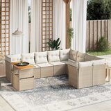  10-dijelni set vrtnih sofa od poliratana s jastucima | shoptok.hr