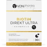  VonPharma Biotin Direkt Ultra 10 mg, prašek v vrečkah