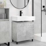  Toaletna jedinica Betonska siva 60 x 35 x 60 cm | shoptok.hr