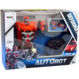  Auto na daljinsko upravljanje Transformer 2u1 - narančasti | shoptok.hr