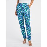 Orsay green-Blue Ladies Flowered Pants - Women | ePonuda.com