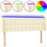  LED uzglavlje krem 147x16x78/88 cm od umjetne kože | Eponuda.ba