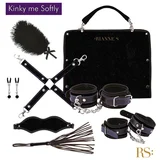 RIANNE S Bondage komplet Kinky Me Softly črn