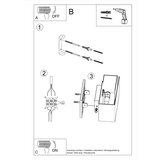  Zidna lampa PIEGARE | shoptok.hr
