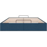 vidaXL Otomanski posteljni okvir brez vzmetnice moder 140x190 cm blago, (21610317) | Shoptok.si