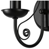  Zidna lampa DONATO 1xE14/40W/230V crna | Eponuda.com