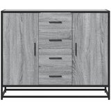  Komoda Siva Sonoma 92x35x76 cm Konstruirano drvo | Eponuda.com
