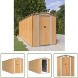  The Living Store Vrtna lopa svetlo rjava 192x606x223 cm pocinkano jeklo - Vrtna Lopa, (21745218) Cene
