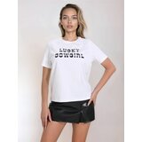 Sinsay Pamučna majica dugih rukava s natpisom | shoptok.hr