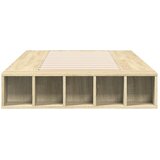  Okvir za krevet boja hrasta 90x200 cm konstruirano drvo | Eponuda.com
