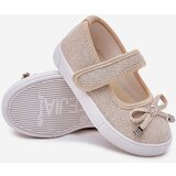Boto Children's Ballerinas With Bow Golden Amirinas | ePonuda.com