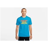 Nike Majice s kratkimi rokavi Dri-fit Basketball Before Breakfast Modra | Shoptok.si