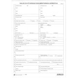 NARODNE NOVINE-UT BD-15 NALOG ZA OTVARANJE DOKUMENTARNOG AKREDITIVA; Blok 100 listova, 21 x 29,7 cm | shoptok.hr