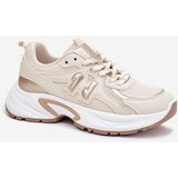Boto Women's Sneakers On A Chunky Sole Beige Davira | shoptok.hr