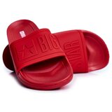 Big Star Men's Rubber Flip Flops Red | ePonuda.com