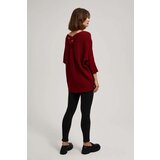 Marisse Burgundy Batwing Sweater | ePonuda.com