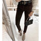 Gemre Brown fabric trousers Lauzier | shoptok.hr