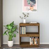 Ormarić za knjige boja meda 60x35x71 cm od masivne borovine | Eponuda.com